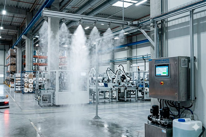 ¿Cómo implementar un humidificador industrial en sistemas automatizados?